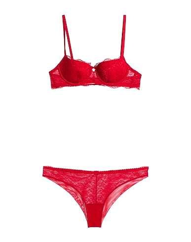 TWINSET Underwear set U&B ROSSO 75% Polyamide, 17% Elastane, 8% Polyester