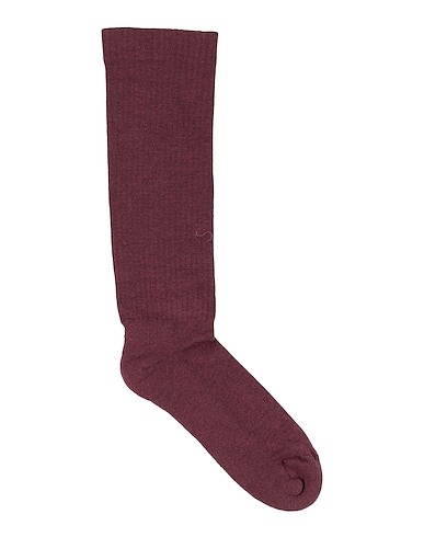 DRKSHDW by RICK OWENS Calze e Calzini Prugna 60% Cotone, 30% Poliammide, 10% Elastan