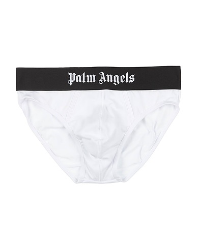PALM ANGELS Brief White 94% Cotton, 6% Elastane, Polyester, Polyamide