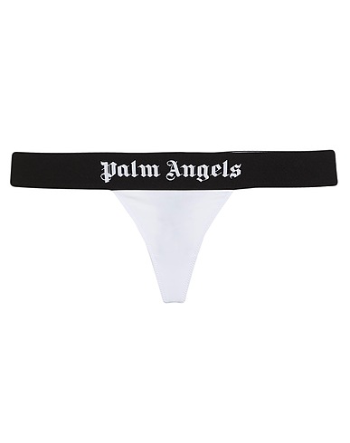 PALM ANGELS Slip Bianco 88% Poliammide, 12% Elastan, Poliestere