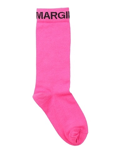 MM6 MAISON MARGIELA Socks & tights Fuchsia 80% Cotton, 18% Nylon, 2% Elastane