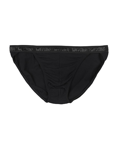 MOSCHINO Brief UNDERWEAR Black 92% Cotton, 8% Elastane