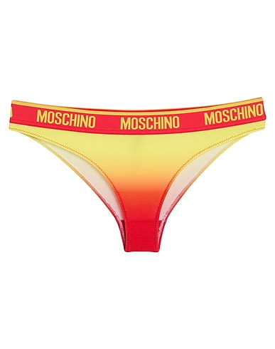 MOSCHINO Slip UNDERWEAR Gelb 88% Baumwolle, 12% Elastan