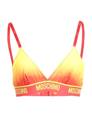 MOSCHINO Bra UNDERWEAR Yellow 88% Cotton, 12% Elastane