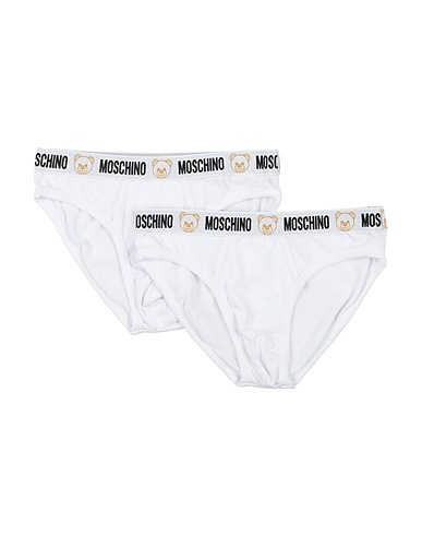 MOSCHINO Brief UNDERWEAR White 95% Cotton, 5% Elastane