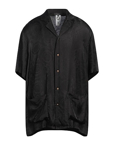 VERSACE Πιτζάμα Μαύρο 100% Βισκόζη