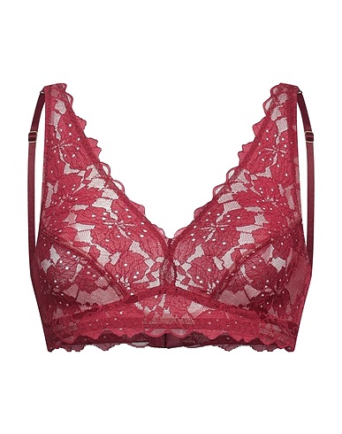 HANRO Reggiseno Bordeaux 97% Poliammide, 3% Elastan