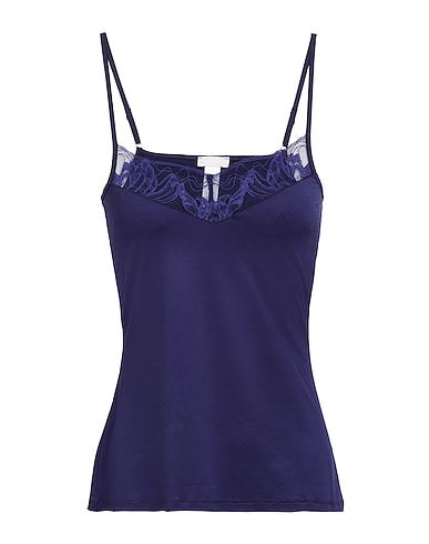 HANRO T-shirt intima BLU NAVY 91% Viscosa, 9% Elastan, Poliammide