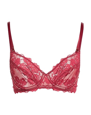 HANRO Bra Burgundy 93% Polyamide, 7% Elastane