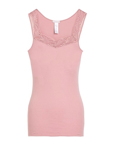 HANRO Undershirt Antique rose 100% Cotton, Polyamide, Elastane