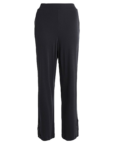 HANRO Pigiama Nero 50% Lana Merino, 50% Lyocell Tencel™