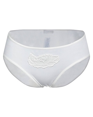 HANRO Slip Panna 100% Cotone, Poliestere
