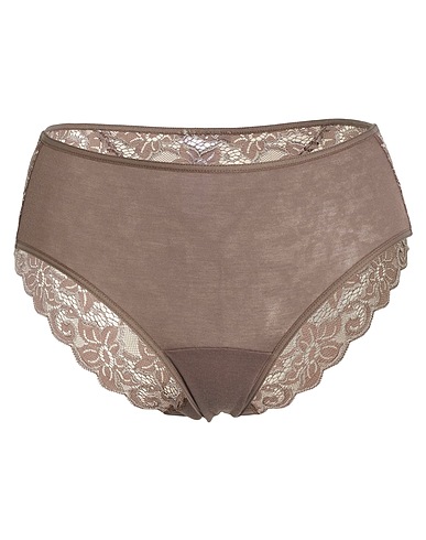 HANRO Brief Taupe 100% Cotton, Polyamide, Elastane