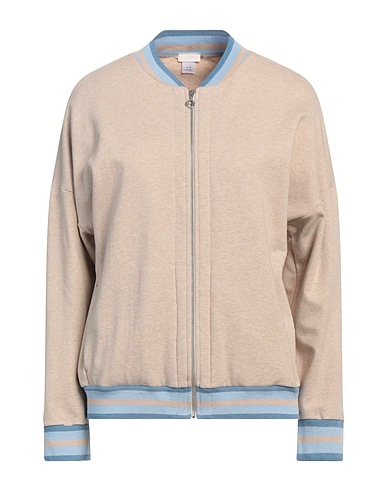 HANRO Sweatshirt Beige 95% Organic cotton, 5% Elastane