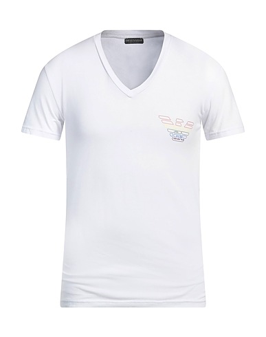 EMPORIO ARMANI T-shirt intima UNDERWEAR Bianco 95% Cotone, 5% Elastan