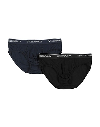EMPORIO ARMANI Brief UNDERWEAR Black 95% Cotton, 5% Elastane