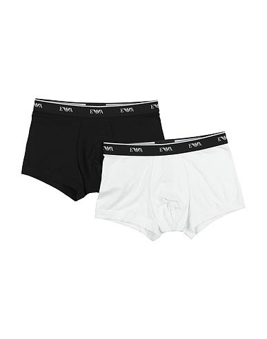 EMPORIO ARMANI トランクス UNDERWEAR ホワイト コットン 95% / ポリウレタン 5%