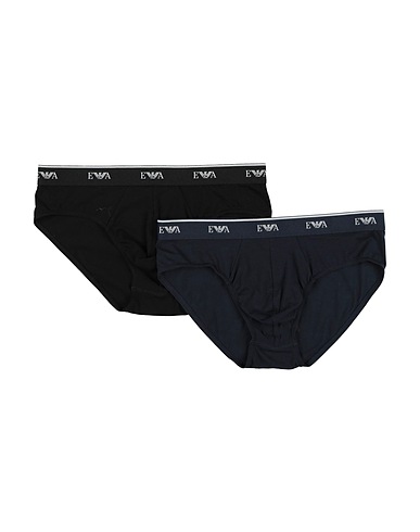 EMPORIO ARMANI Brief UNDERWEAR Midnight blue 95% Cotton, 5% Elastane