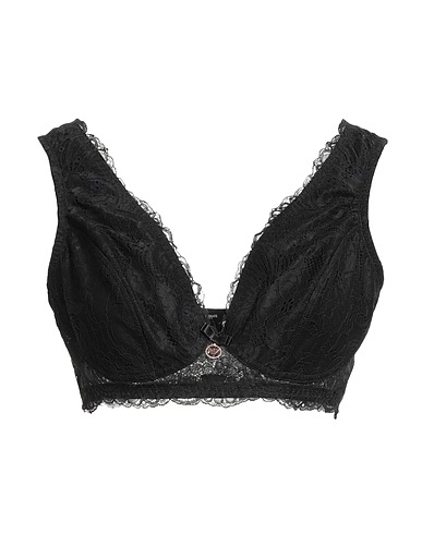EMPORIO ARMANI Bra UNDERWEAR Black 87% Polyamide, 13% Elastane