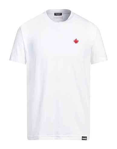 DSQUARED2 Undershirt UNDERWEAR White 94% Cotton, 6% Elastane