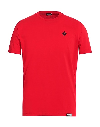 DSQUARED2 Undershirt UNDERWEAR Red 94% Cotton, 6% Elastane