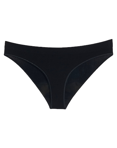 BASERANGE Slip Nero 84% Cotone organico, 11% Poliammide, 5% Elastan