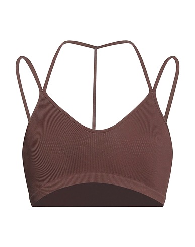 ANDREĀDAMO ブラジャー ブラウン ナイロン 94% / ポリウレタン 6%