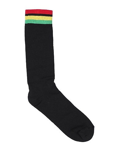 PALM ANGELS Socks & tights Black 90% Cotton, 5% Elastane, 5% Polyamide