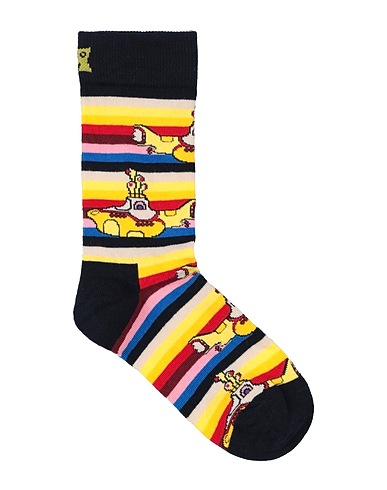 HAPPY SOCKS Socken & Strümpfe Gelb 86% Baumwolle, 12% Polyamid, 2% Elastan