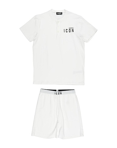 DSQUARED2 Sleepwear ICON White 95% Cotton, 5% Elastane