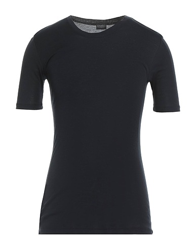HANRO Undershirt Black 65% Silk, 35% Cashmere
