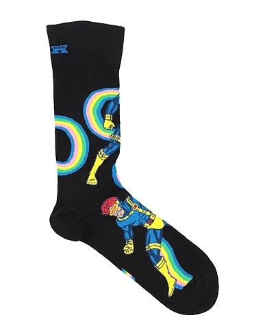 HAPPY SOCKS Socken & Strümpfe X MARVEL X-MEN Schwarz 73% Baumwolle, 25% Polyamid, 2% Elastan