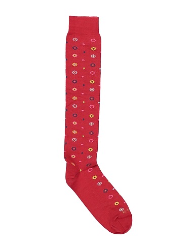 ETRO Socken & Strümpfe Ziegelrot 80% Baumwolle, 18% Polyamid, 2% Elastan