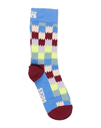 HAPPY SOCKS Socks & tights Light blue 86% Cotton, 12% Polyamide, 2% Elastane