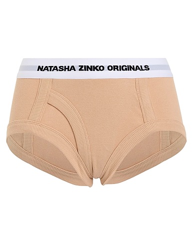 NATASHA ZINKO Brief Beige 98% Cotton, 2% Elastane