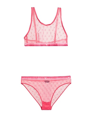 EMPORIO ARMANI Underwear set UNDERWEAR Coral 90% Polyamide, 10% Elastane, Polyester