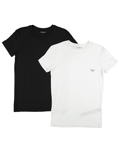 EMPORIO ARMANI Undershirt UNDERWEAR White 95% Viscose, 5% Elastane