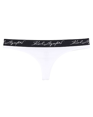 KARL LAGERFELD Brief White 95% Cotton, 5% Elastane