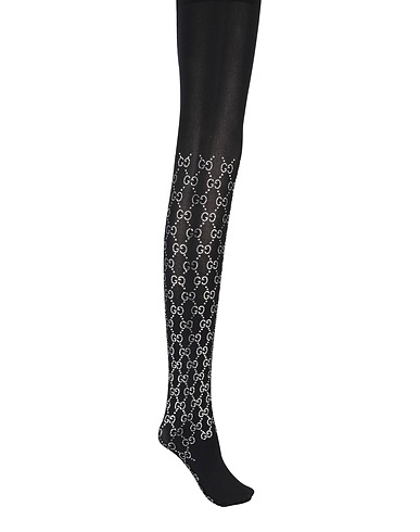 GUCCI Socks & tights Black 90% Polyamide, 10% Elastane