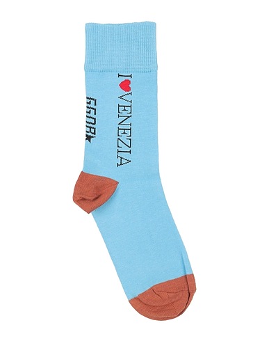 GOLDEN GOOSE Socken & Strümpfe Azurblau 100% Baumwolle