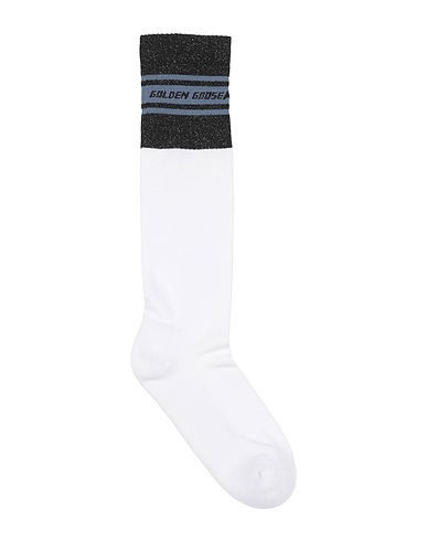 GOLDEN GOOSE Socks & tights White 84% Cotton, 10% Nylon, 3% Elastane, 3% Polyester