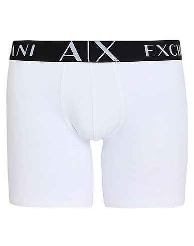 ARMANI EXCHANGE Boxer White 95% Cotton, 5% Elastane