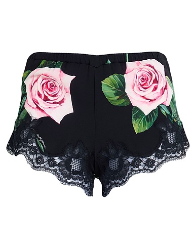 DOLCE&GABBANA Sleepwear Black 80% Silk, 12% Cotton, 5% Elastane, 3% Polyamide