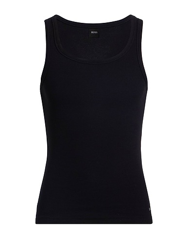 BOSS HUGO BOSS Undershirt Black 96% Cotton, 4% Elastane
