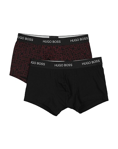 BOSS HUGO BOSS Boxershort Schwarz 95% Baumwolle, 5% Elastan