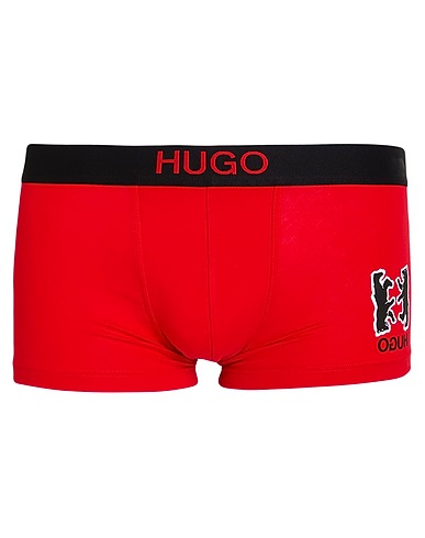 HUGO Boxer Rosso 95% Cotone, 5% Elastan