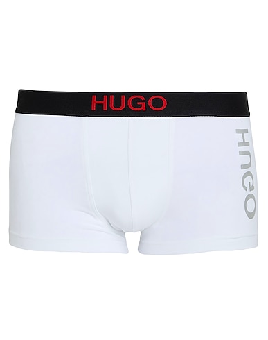 HUGO Boxer White 95% Cotton, 5% Elastane