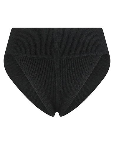 RICK OWENS Shorts & Bermudas Schwarz 48% Baby alpakawolle, 30% Polyamid, 20% Wolle, 2% Elastan