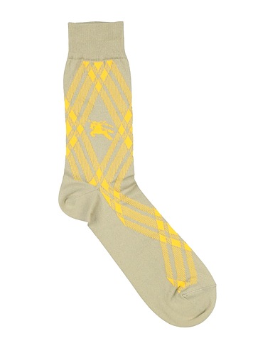 BURBERRY PRORSUM Socken & Strümpfe Salbeigrün 80% Baumwolle, 18% Polyamid, 2% Elastan