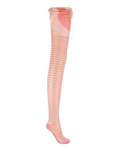 MISSONI Socks & tights Coral 70% Rayon, 20% Polyester, 10% Nylon